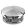 Päätykappale kaareva, lyötävä, putkelle  42,4x2,0 mm, AISI 304, (13572-242-12)