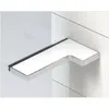 Stabilisoiva suihkuhylly, kiiltävä kromi 300x156 mm