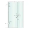 Saranapari PILOT Silver+kannat hinge tapp