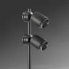 LED 2 kpl kohdevalaisin putkelle, anod. alum. Input:350mA, LED:Osram GD Plus 1.2Wx2