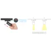 LED kohdevalaisin TU-223 kiskolle, 7,7W DC24V, valkoinen, 3000K, DIM10-100% adapter