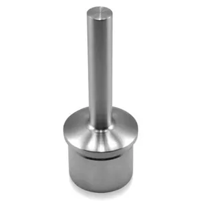 Käsijohteen kannatin putkelle 42,4x2mm putkeen päähän, AISI316 (130695)