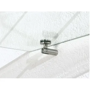 TYP Z-08 lasikatto-järjestelmä MINIMO 2-tanko, AISI 304, lasille 17,52 mm