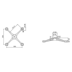 Spider 4-vartinen RST AISI316