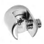 Hylly/paneelituki 7mm lasille, mattakromattu