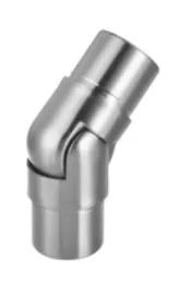 Liitoskappale, säädettävä 0-70° putkelle 42,4x2 mm, AISI304