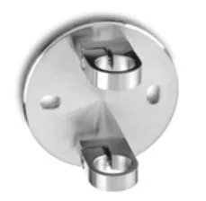 Pystyputken sivuankkurointikappale putkelle Ø42, D150mm, AISI304