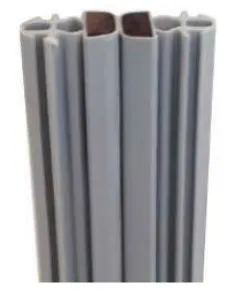 Aqua magneettilista L 2,2m, hopeanharmaa