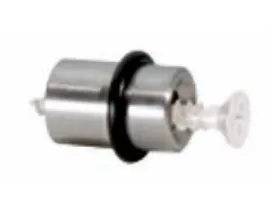 Lasihyllynkannatin,RST,puuhun Halk.12mm, pituus 18mm