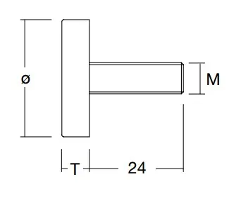 Kiinnityshela RST halk. 12mm M6 kieretangolla
