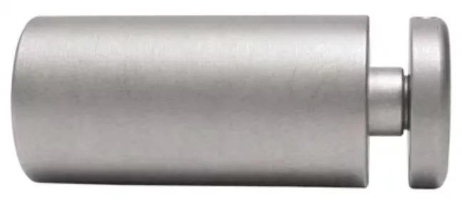 Seinäkiinnityshela 50 mm pitkä 6-20mm levyvahv. mattakromattu