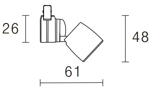 LED Siinivalgusti SA-501A, must Input:DC-12V, LED:Osram GD Plus 3,4W