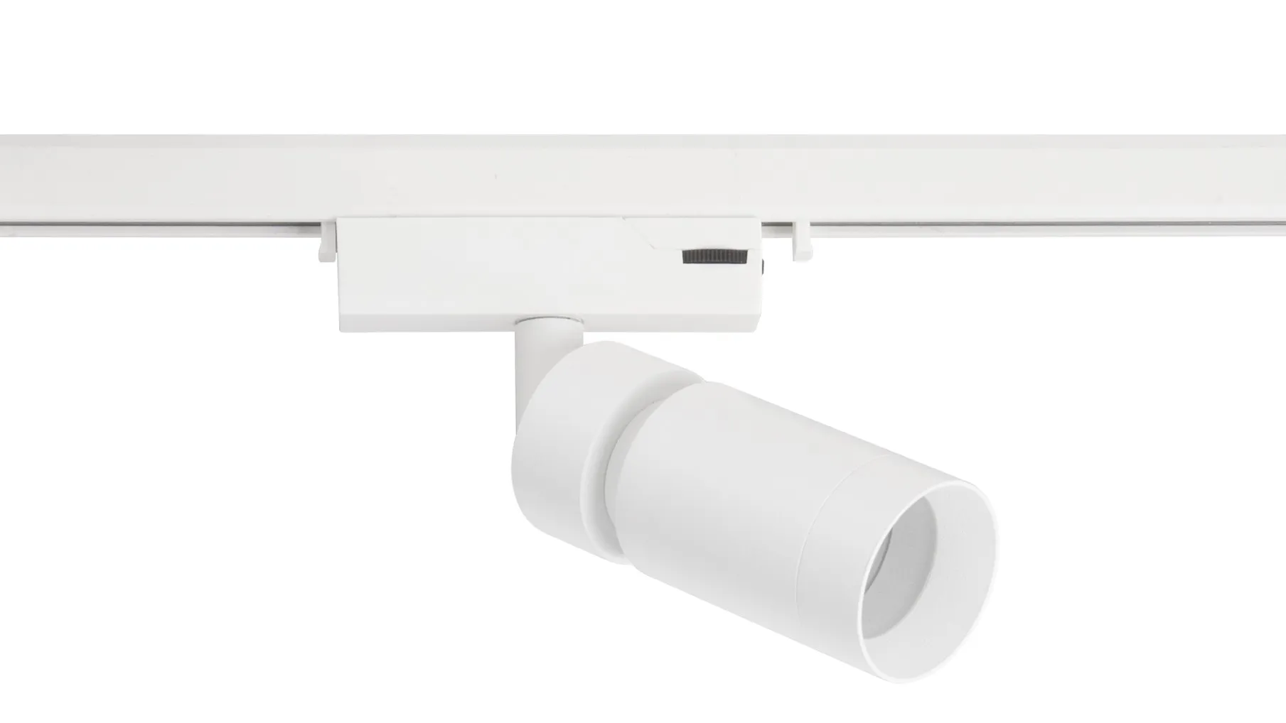 LED kohdevalaisin TU-223 kiskolle, 7,7W DC24V, valkoinen, 3000K, DIM10-100% adapter